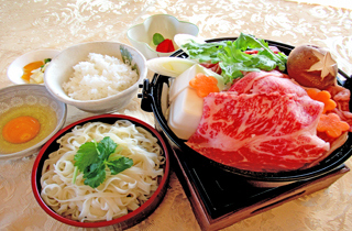 天ざるとミニ鰻丼